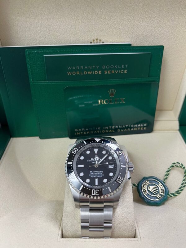 Rolex Sea-dweller Deepsea Black Dial Oyster Bracelet 136660 - Image 3