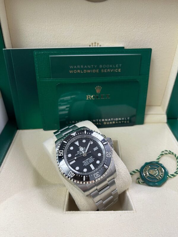 Rolex Sea-dweller Deepsea Black Dial Oyster Bracelet 136660 - Image 10
