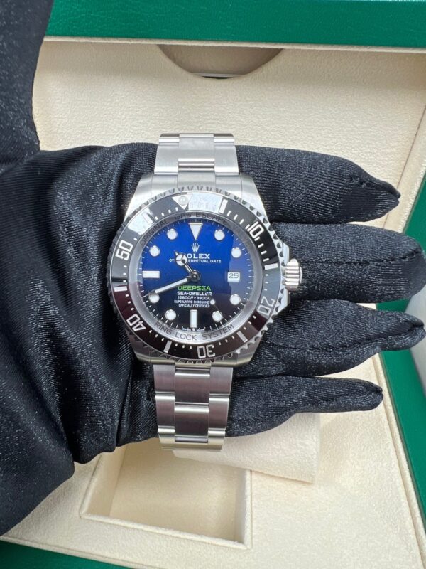 Rolex Sea-Dweller Deepsea Stainless Steel 44 - James Cameron Blue Dial (Ref# 126660) - Image 5