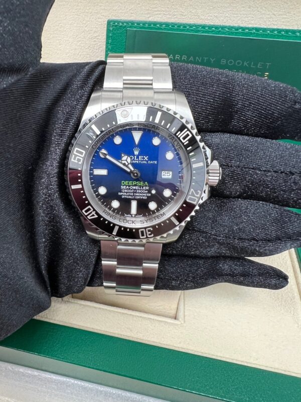 Rolex Sea-Dweller Deepsea Stainless Steel 44 - James Cameron Blue Dial (Ref# 126660) - Image 7