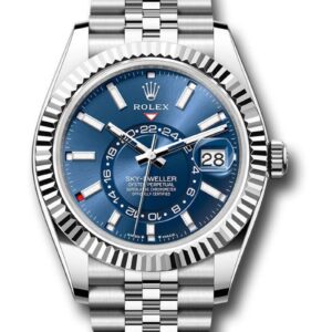 Rolex Sky-Dweller Blue Index Dial Jubilee Bracelet 336934
