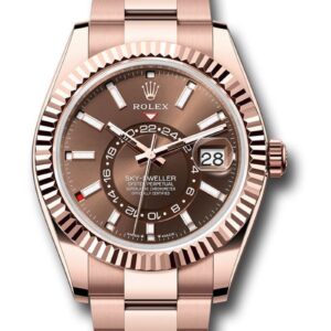 Rolex Sky-Dweller Chocolate Dial Oyster Bracelet 336935