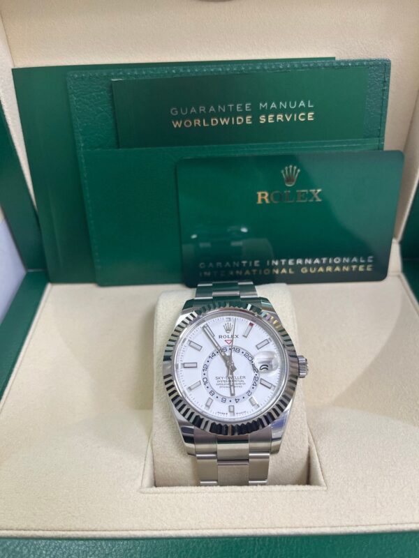Rolex Sky-Dweller White Index Dial Oyster Bracelet 336934 - Image 2
