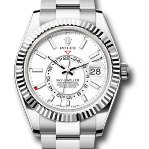 Rolex Sky-Dweller White Index Dial Oyster Bracelet 336934