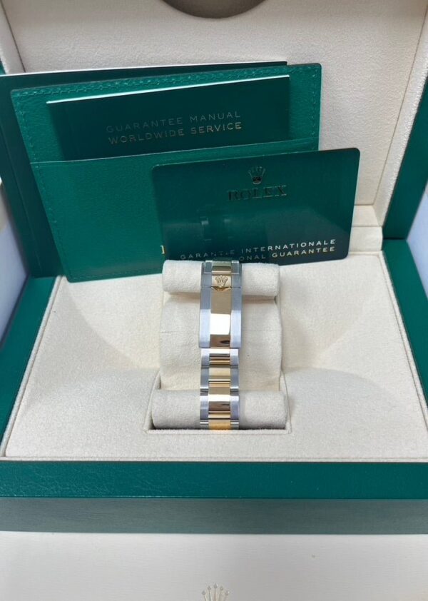 Rolex Steel and Yellow Gold Oyster Perpetual Explorer - Black Dial - Oyster Bracelet - Image 5