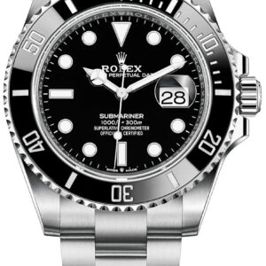 Rolex Submariner 41mm Stainless Steel Date Watch - Black Dial (Ref# 126610LN)