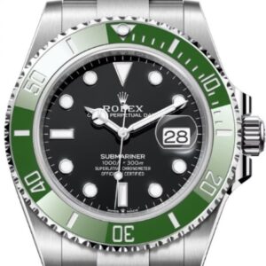 Rolex Submariner Date 41mm Black Dial NEW RELEASE Kermit MKII Bezel 126610LV
