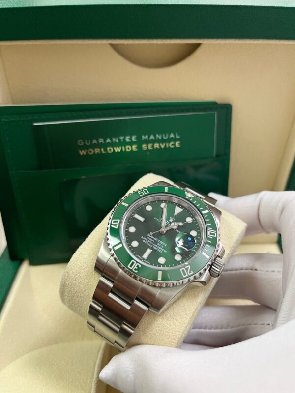 Rolex Submariner Date Stainless Steel "The Hulk" Green Dial 116610LV NEW ROLEX GREEN CARD - Image 5