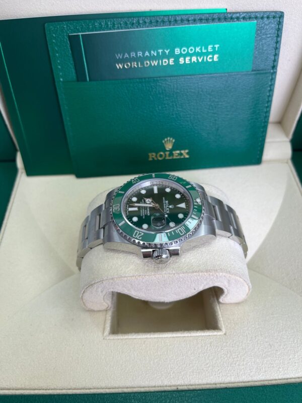 Rolex Submariner Stainless Steel "The Hulk" Green Dial Cerachrom Bezel (Ref#116610LV) - Image 10