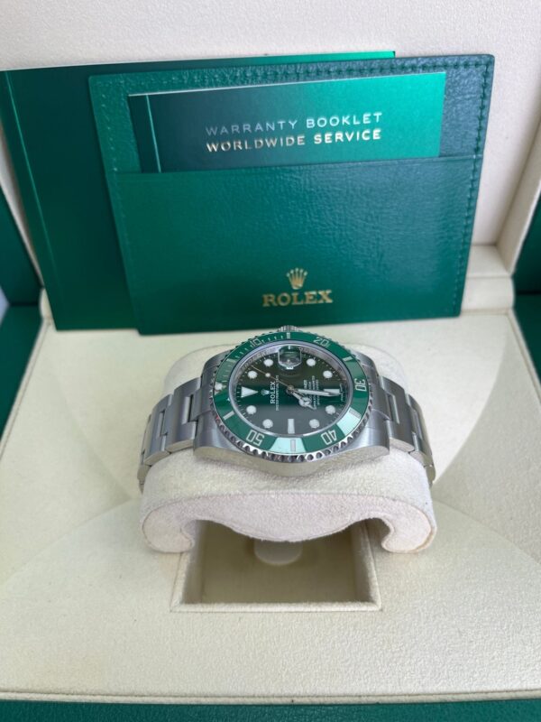 Rolex Submariner Stainless Steel "The Hulk" Green Dial Cerachrom Bezel (Ref#116610LV) - Image 9