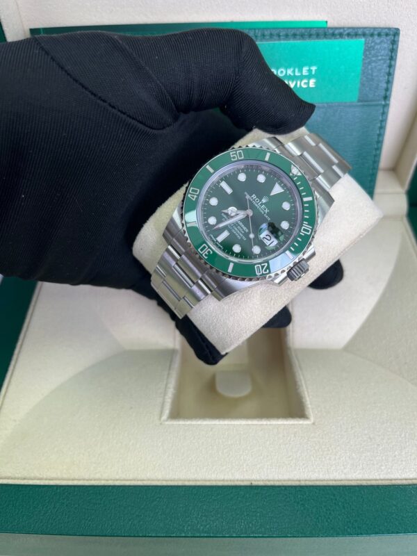 Rolex Submariner Stainless Steel "The Hulk" Green Dial Cerachrom Bezel (Ref#116610LV) - Image 6