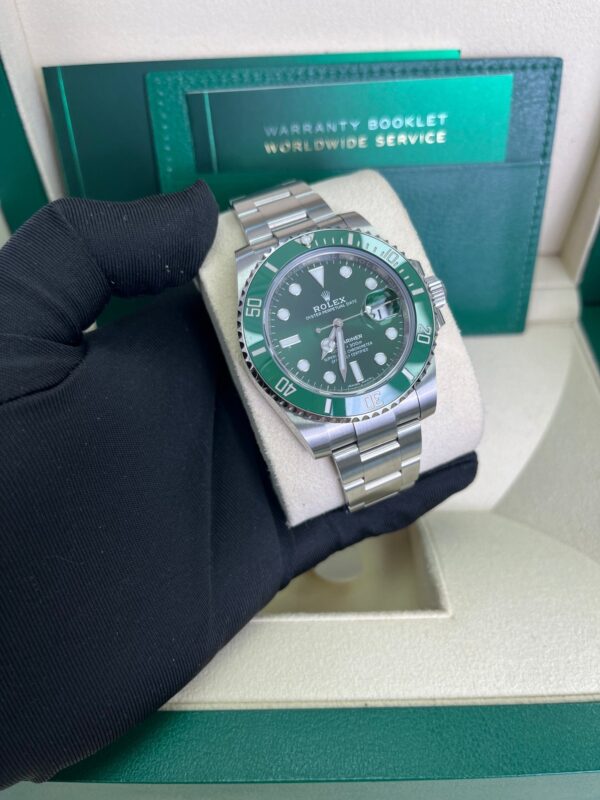 Rolex Submariner Stainless Steel "The Hulk" Green Dial Cerachrom Bezel (Ref#116610LV) - Image 5