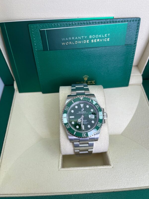 Rolex Submariner Stainless Steel "The Hulk" Green Dial Cerachrom Bezel (Ref#116610LV) - Image 8