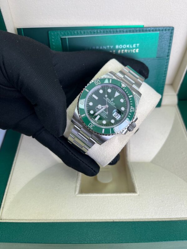 Rolex Submariner Stainless Steel "The Hulk" Green Dial Cerachrom Bezel (Ref#116610LV) - Image 11