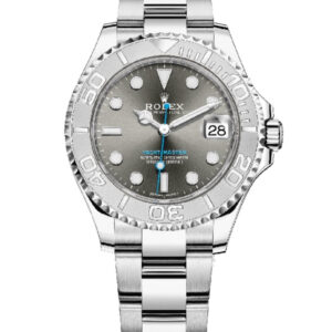 Rolex Yacht-Master 37 37mm Rhodium Dial 268622 Steel with Platinum Bezel