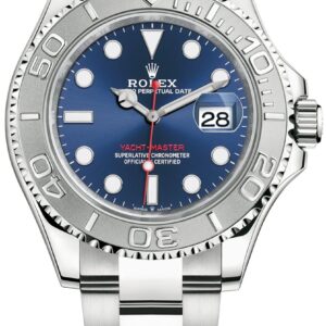 Rolex Yacht-Master 40 Two-Tone Platinum & Steel Watch - Blue Sunray Dial (Ref# 126622)